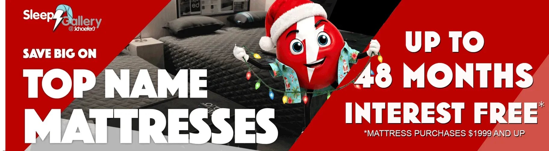 48 MONTHS INTEREST FREE ON MATTRESSES